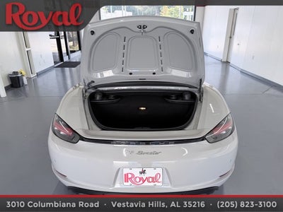 2019 Porsche 718 Boxster Base
