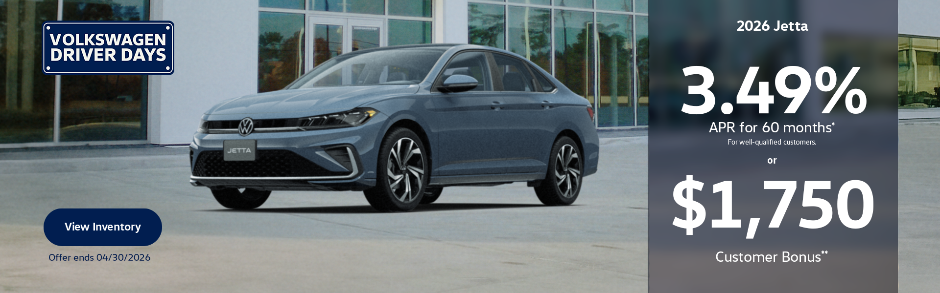 26 Jetta APR (April 2026)