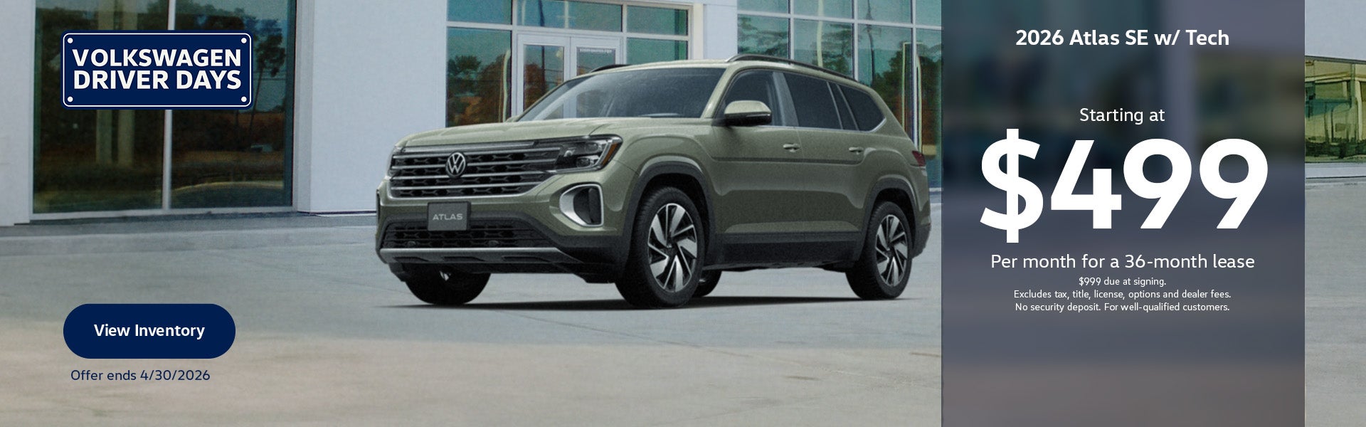 2026 Atlas SE w/ Tech