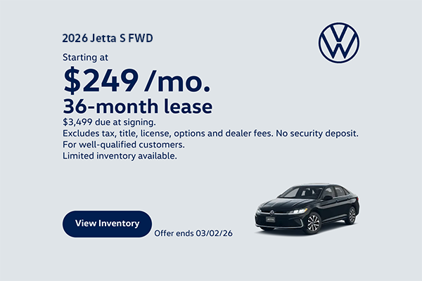 2026 Jetta Lease National