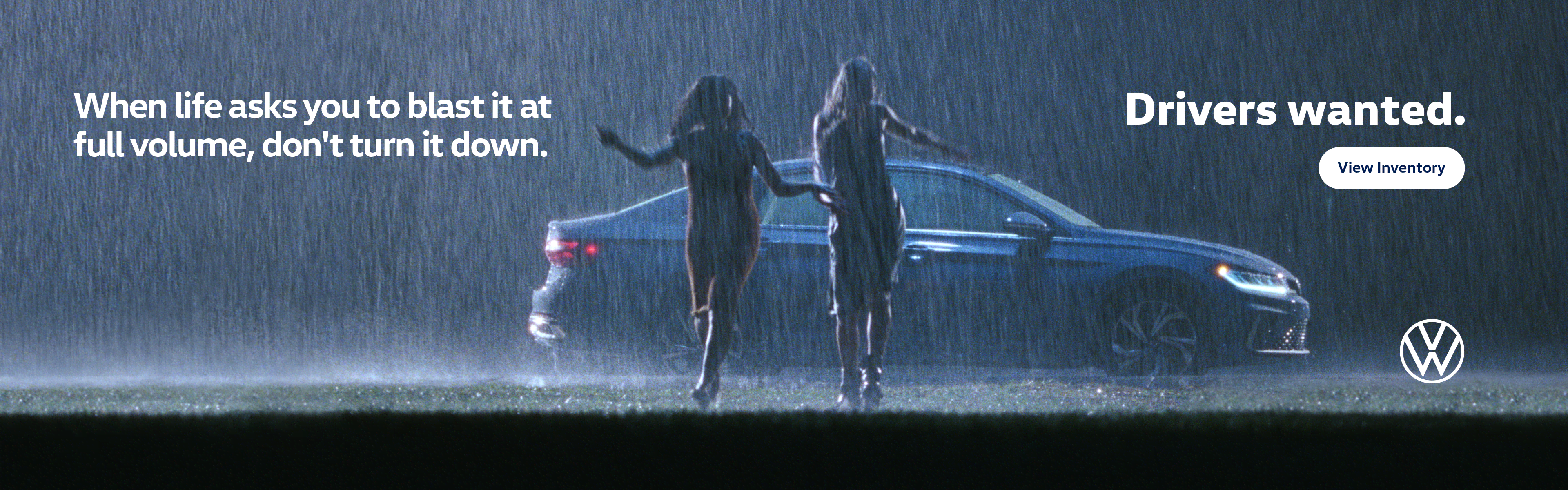 VW drivers Wanted Banner